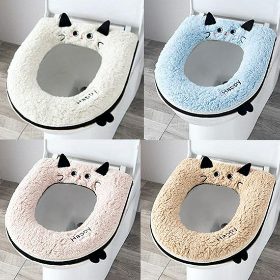 

Новое поступление: Плюшевая подушка для сиденья унитаза - Зима 2025