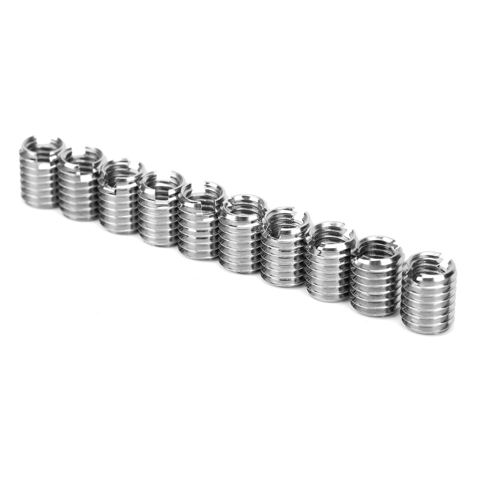 

10Pcs Thread Inserts Coarse Thread Reducing Nut Repair Tool Male Female Fastener