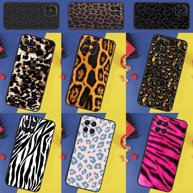 Tiger Zebra Leopard Print Case For Honor 200 Lite 50 70 90 X9b X9a X8b X8a X8 X9 X9c Honor Magic 7 Pro 5 6 Lite Cover