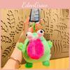 Cute Creative Plush Bulging Eye Dragon Keychain For Couples And Friends