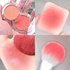 Fresh Girl Heart Ice Matte High Gloss Blush Plate Rouge Natural Waterproof Lasting Vitality High Gloss Trim Students