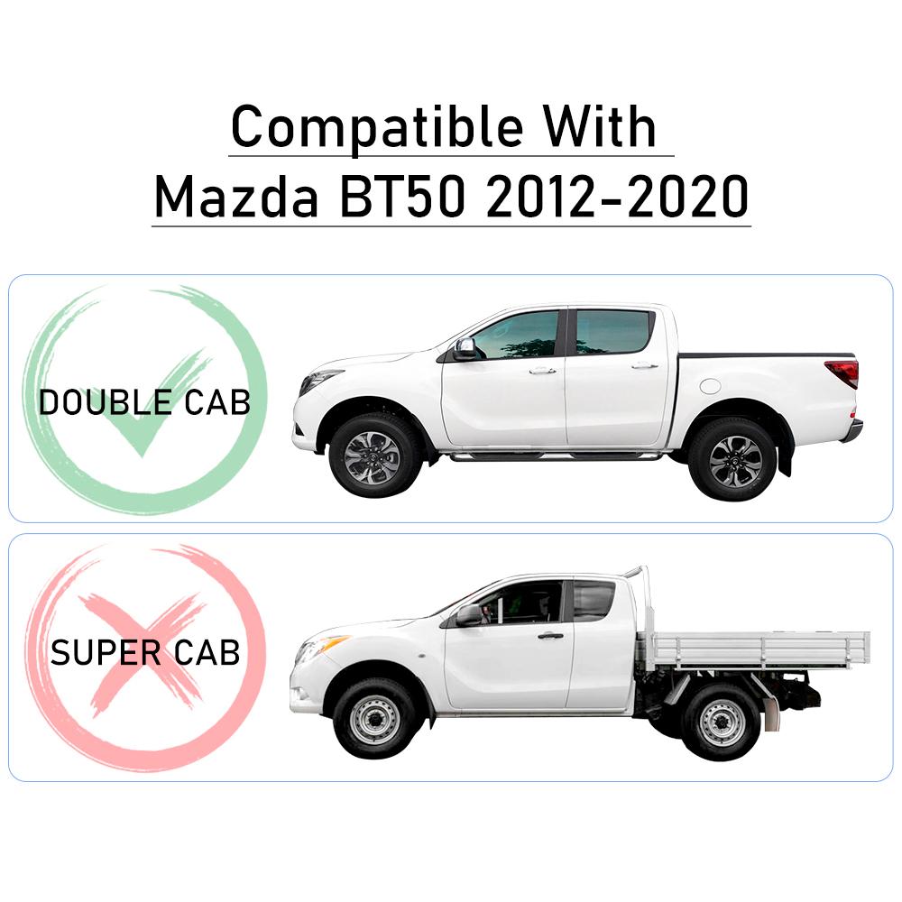 Wind Visor Sun Rain Guards Window Deflectors Weather Shields for Mazda Bt50 2012-2020 4PCS Door Visors Car Accessories