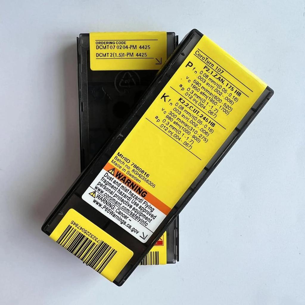 Original Sandvik / DCMT070204-PM 4425 / CNC lathe carbide blade 10 PCS