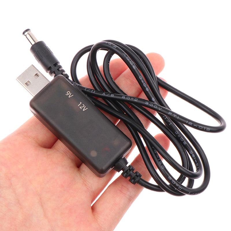 1 Set Power Supply/Charger/Power Converter USB Boost Converter DC 5V To 9V 12V USB Step-up Converter Cable With 3.5mm Connecter