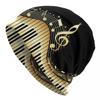 Custom Fashion Music Notes Piano Skullies Beanies Caps Unisex Winter Warm Knit Hat Unisex Hip Hop Adult Bonnet Hats Outdoor Ski Cap