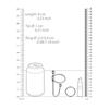 Stainless Steel Urethral Stimulator with Ball - 0.4 / 10 Mm Ouch! by Shots
