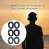 Sound Isolating Ear Pad Ear Cushions for H6Pro Headphone Earpads Easy Installation Design Ear Cover Earcup Cushion