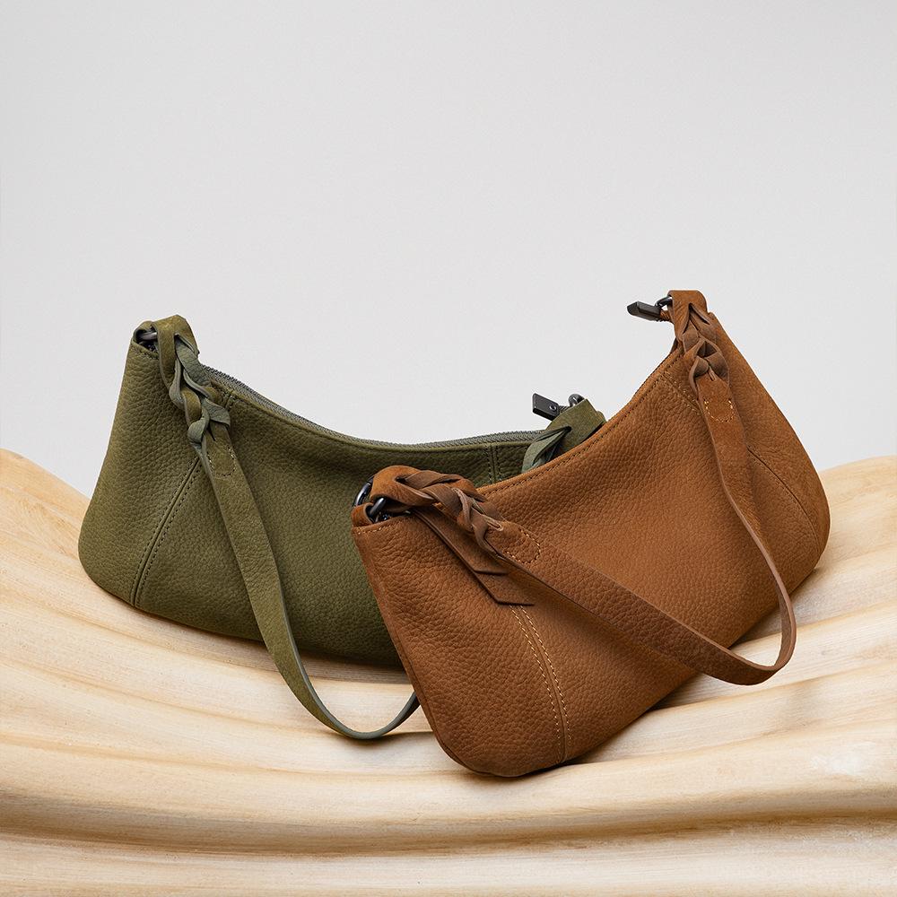 2025 Winter Fashion Matte Textured Crossbody Bag - Versatile Small Shoulder Bag for Women