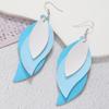 Stylish PU Leather Earrings: Creative Designs & Shapes