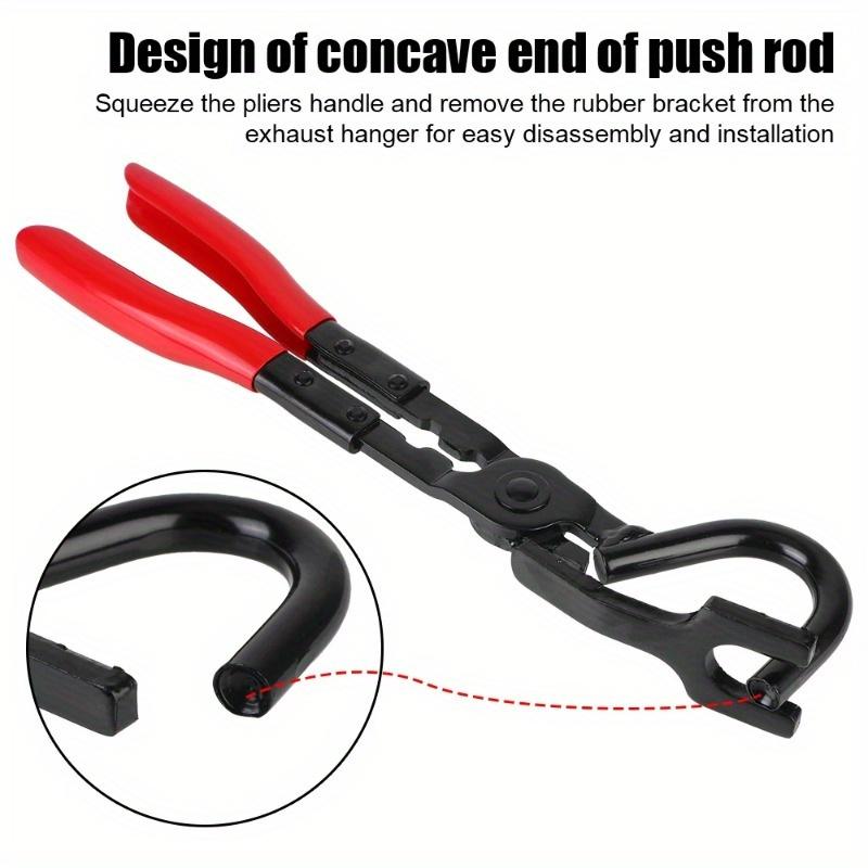 Exhaust Hanger Removal Tool Universal Exhaust Hanger Removal Pliers Exhaust Pliers for Rubber Bracket and Hanger Separation