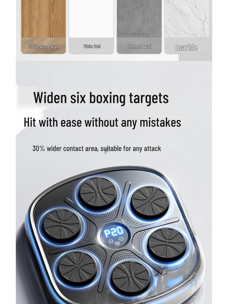 Bluetooth Smart Boxing Target for Home Fitness and Training