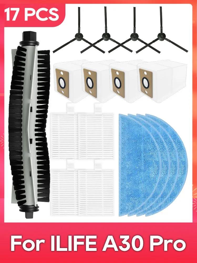 Robot Vacuum Cleaner Accessories & Spare Parts 17 pcs
