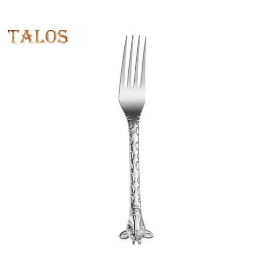 Tea Spoon Exquisite Widely Use Sturdy Novel Cute Giraffe Fork Coffee Spoon for Home