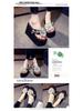 Shanjiao 2025 Women's 11cm High Heel Beach Vacation Flip Flops Sandals