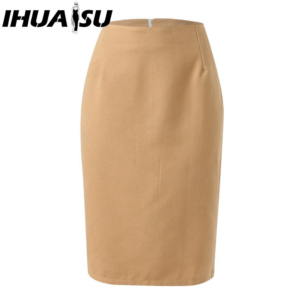IHUASU Damska Moda Casual Letnia Wiosenna Spódnica