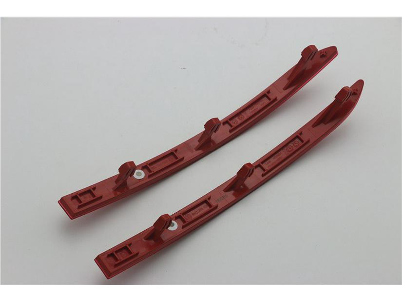 Volkswagen Tiguan 10-17 Zadní nárazník Výstražný odrazový pruh