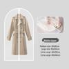 Transparent PEVA Washable Clothing Dust Cover for Coats and Suits
