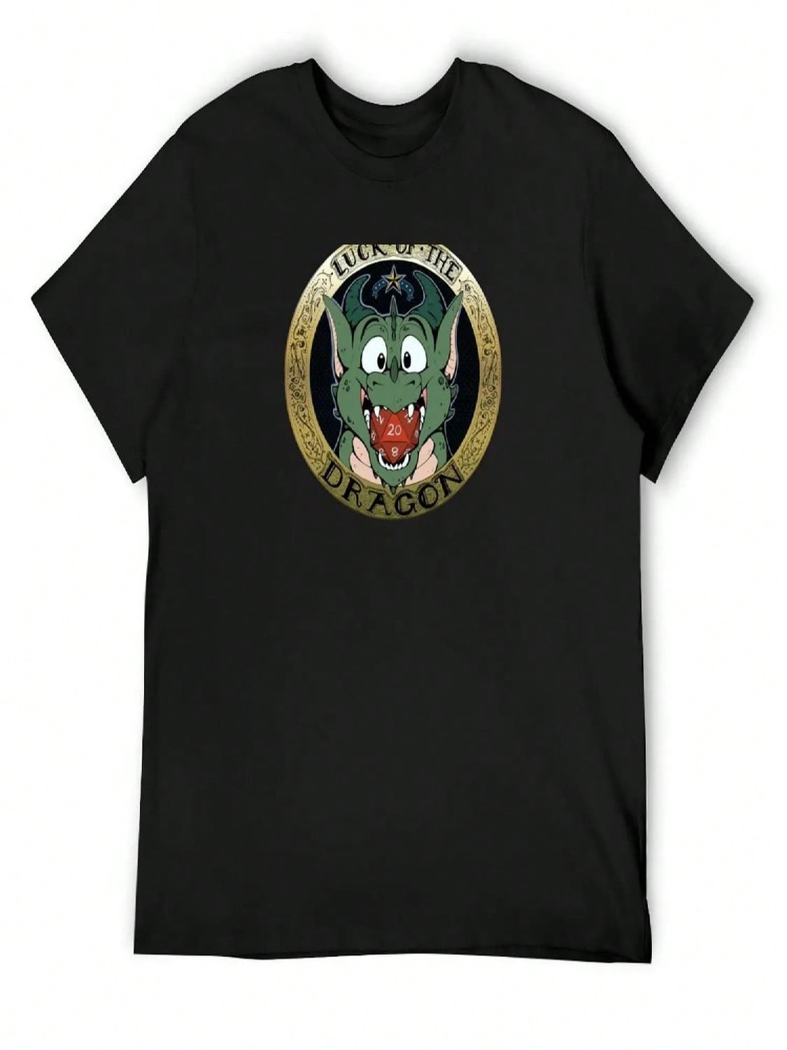 Luck Of The Dragon T-Shirt Customs Shirts Graphic Tees Customs Design Your Own unisex Graphic T-Shirts Hip Hop S разноцветный