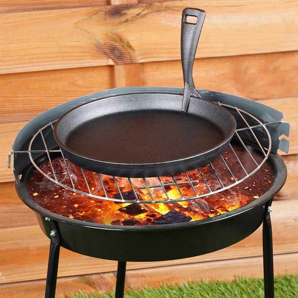Cast Iron Frypan With Serving Board 199072 Cast Line