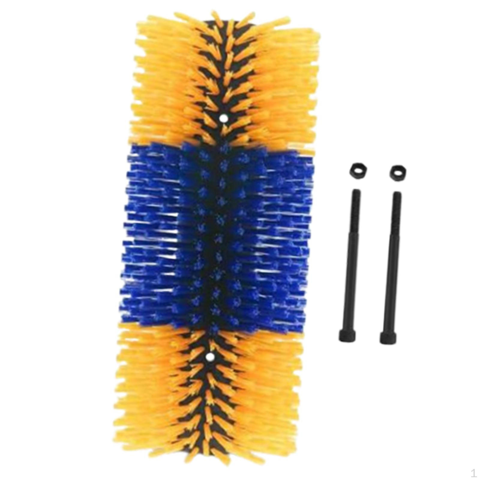 

Массажная щетка для спины животного для крупного рогатого скота Yellow Blue