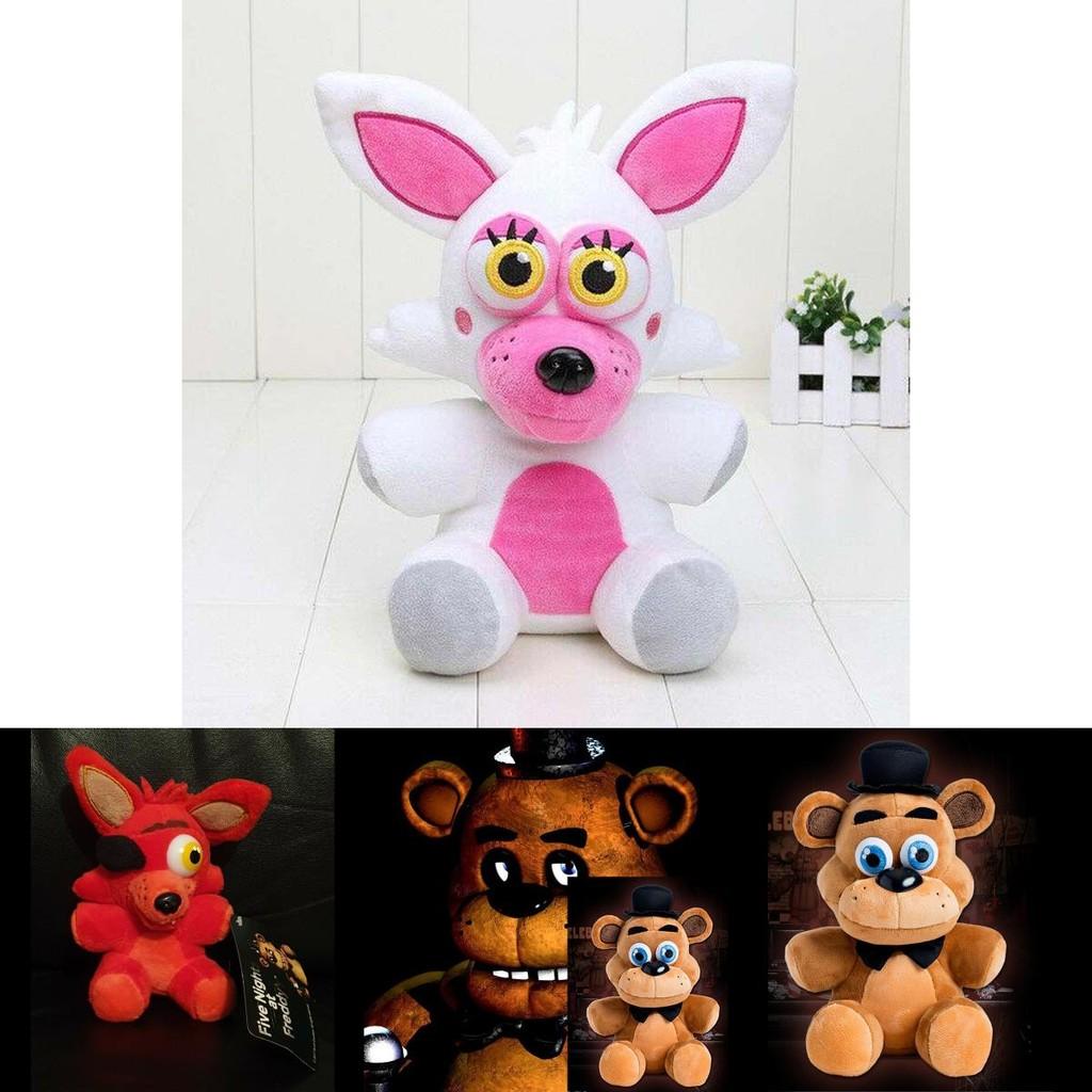 Adorable Five Nights At Freddy's Plush Toy Bear Fox Bonnie Golden For Kids Home Decor