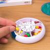 Portable Pill Box Weekly Blue Color Rotating Points Drug Carry with You Mini Medicine Boxs Medicine German Travel Pillbox