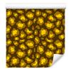 Yellow Leather Wallpaper Ochre, Gold and Yellow for Living Room and Bedroom 50x1000
