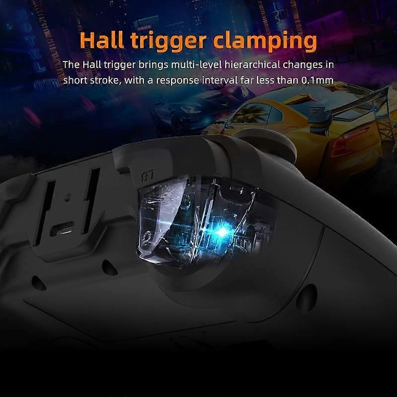 B0W MINGPIN White Tiger S821 Pro Gaming Controller Bluetooth-compatible C5o Gamepad for Nintendo Swi