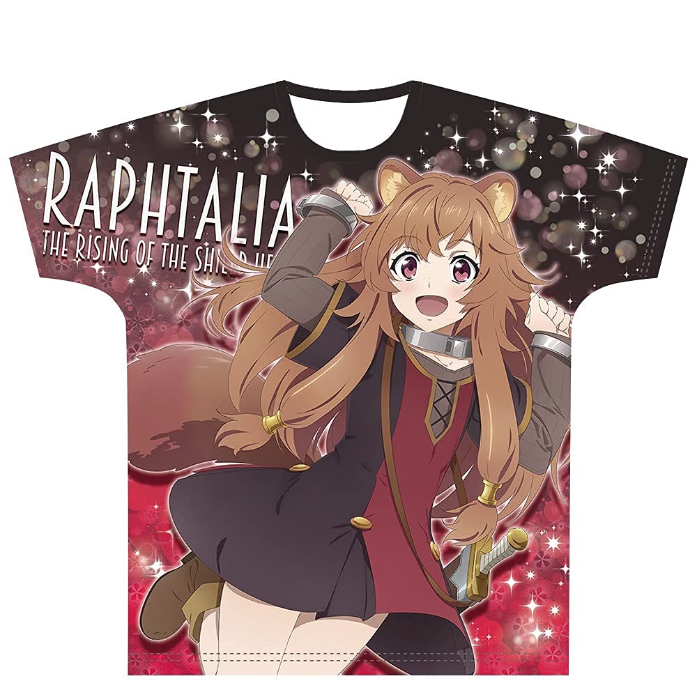 

Azmaker The Rising of the Shield Hero Raphtalia Childhood Full Graphic T-Shirt Made of Polyester