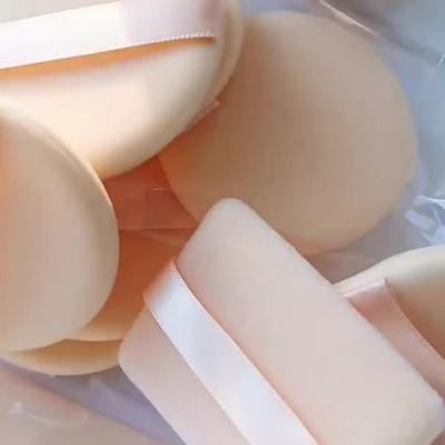 2 pz. Spugna ovale per il trucco da donna, cipria, colore della pelle, a doppio uso, a cuscino d'aria, per fondotinta, strumenti di bellezza