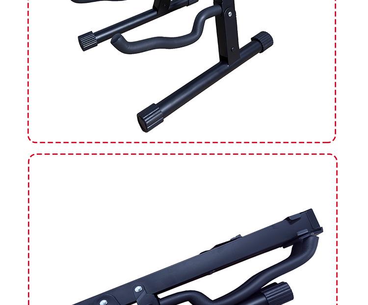 Guitar A-frame Foldable Dual-use Stand for Electric & Acoustic Guitars