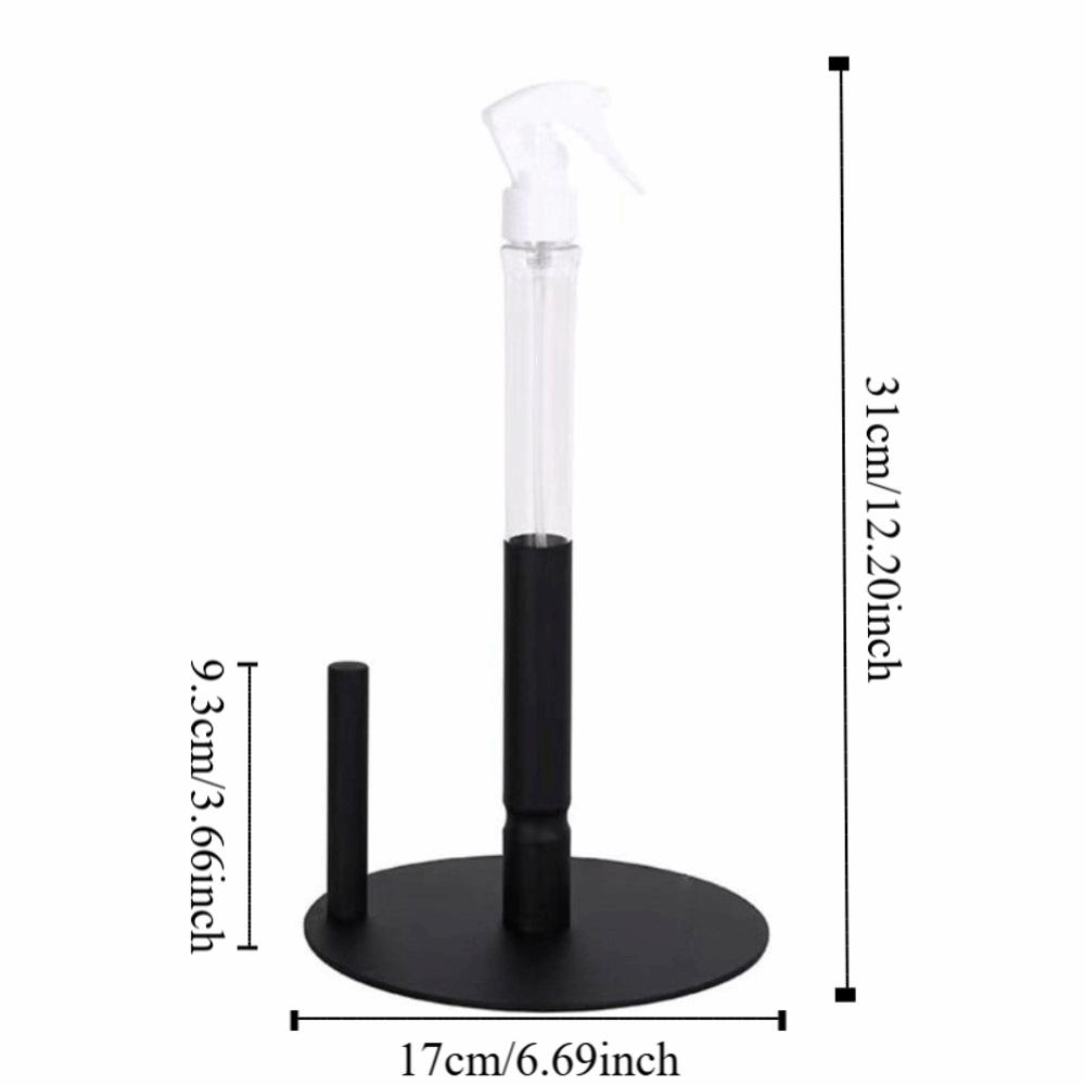 Countertop Design Paper Towel Holder with Spray Bottle Paper Towel Stand Holder  Apartment