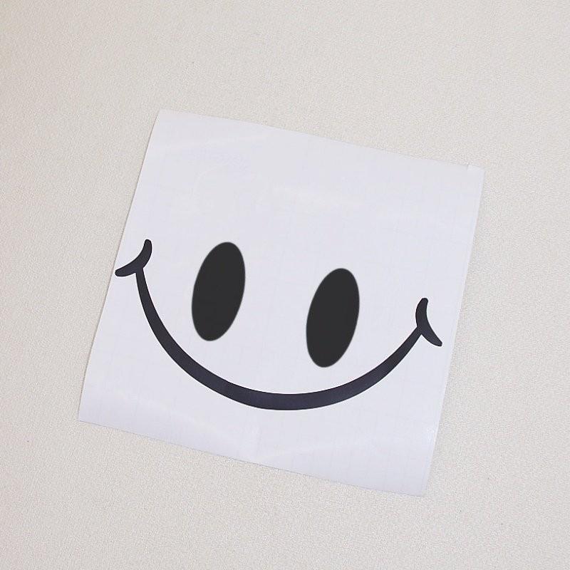 Large Smiling Face Bobo Balloons with Adhesive Letter Stickers for Party Decorations
