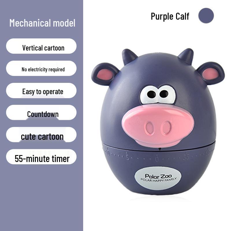 Children's Dual-Use Timer: Alarm Clock & Kitchen Reminder for Study and Self-Discipline