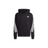 adidas Future Icon Stripe Sports Hoodie Men Hoodies Black IC6710