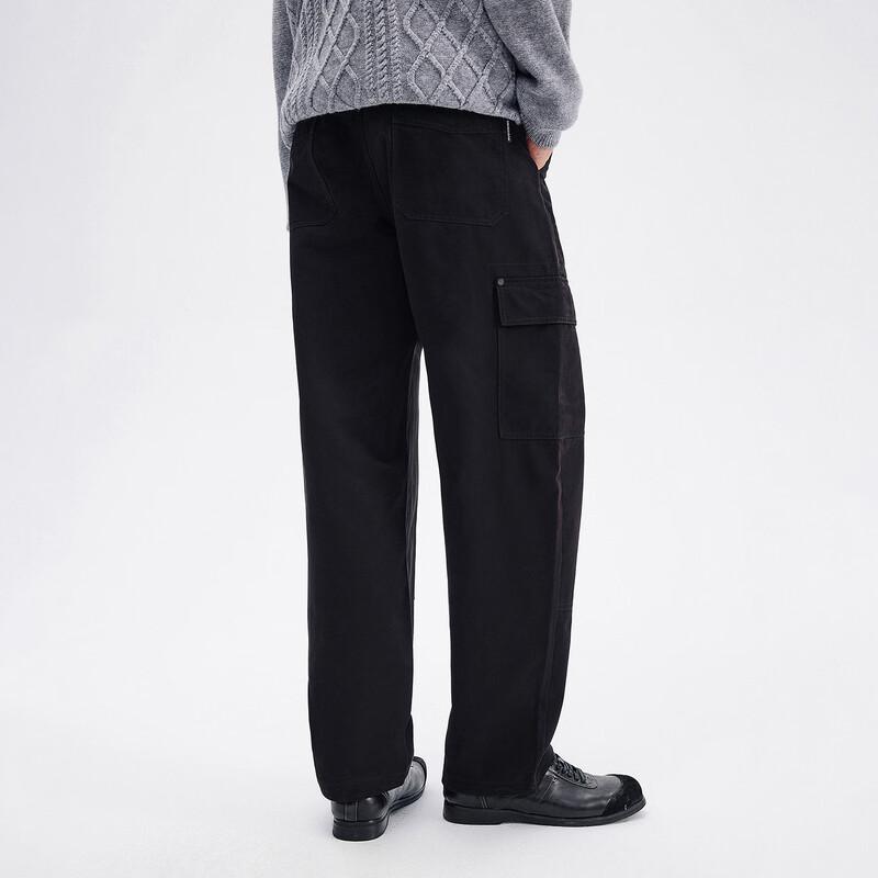 NVG·YOUNG Men's Cotton Straight-Leg Casual Pants