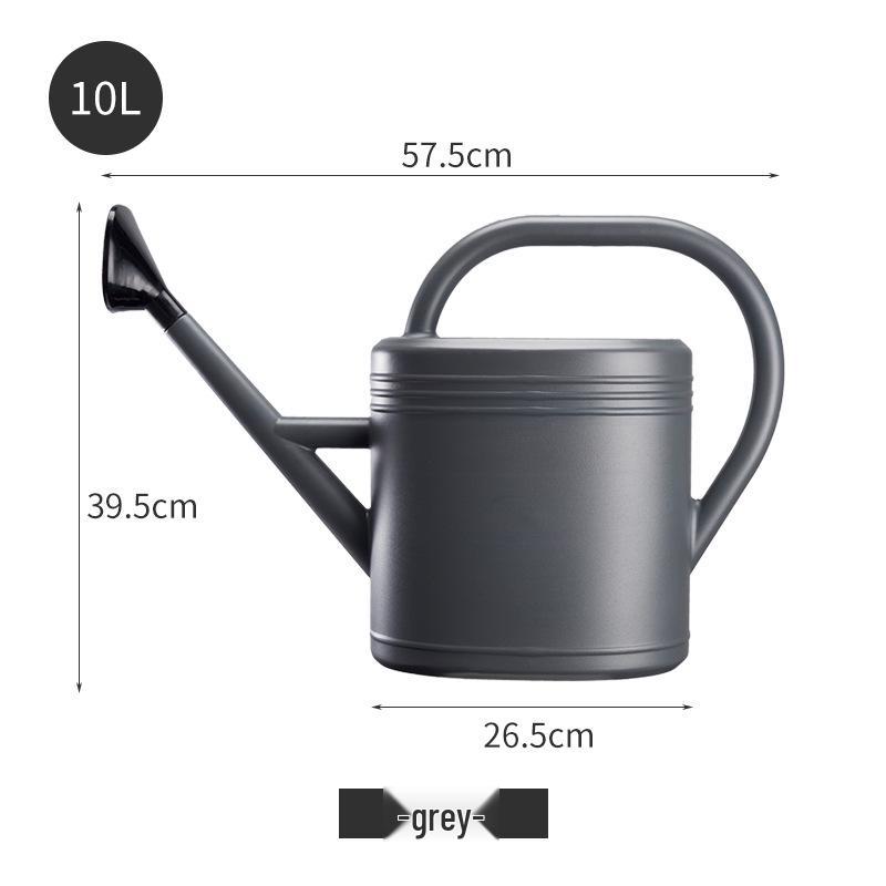 Large Capacity Plastic Watering Can 9003 for Balcony and Vegetable Planting with Long Spout