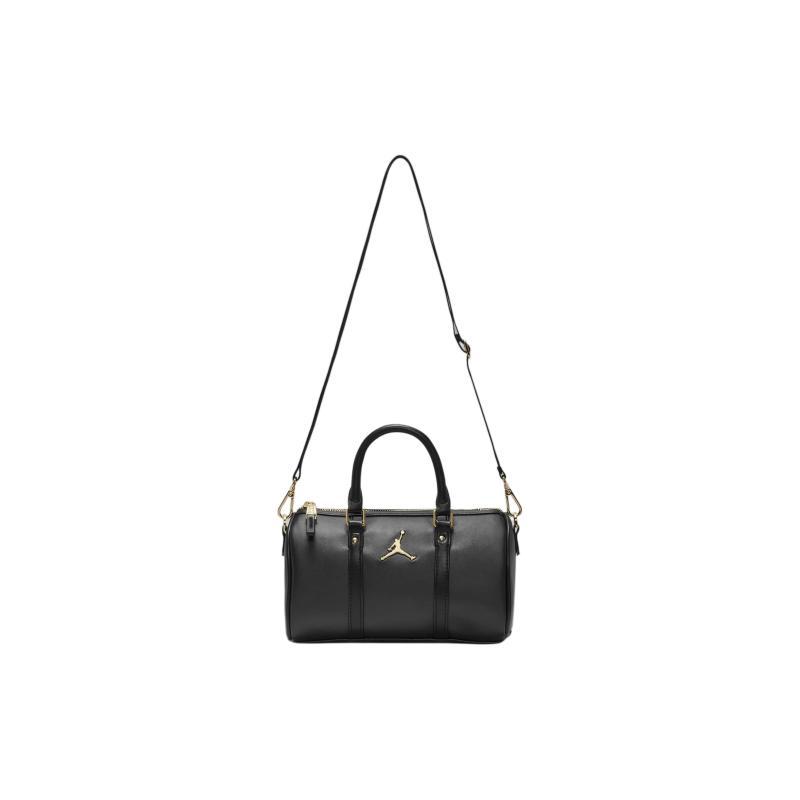 Jordan Small Duffle Bag Leather Crossbody Bag Black Jordan DR5595-010