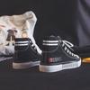 High-top Canvas Shoes for Women Korean Version Platform Shoes Spring Versatile Casual Shoes