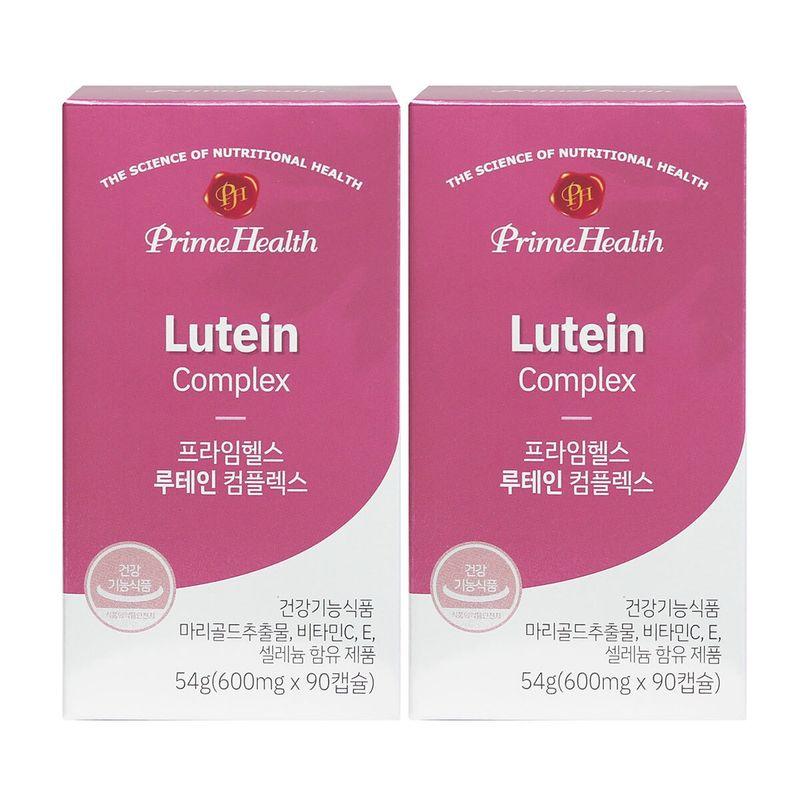 

Prime Health Lutein Complex 600mg x 90 x 2