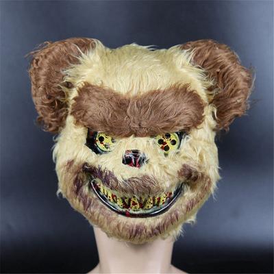 Creepy Ghost Rabbit Bear Bloody Scary Headgear Halloween Mask Killer Masque Adult Mask
