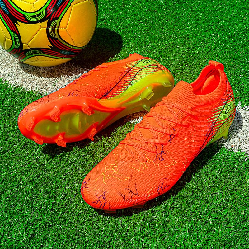 Fußballschuhe für Herren, Trainingsschuhe, FG/TF, rutschfest, atmungsaktiv, ultraleicht, Futsal, Unisex, bequem