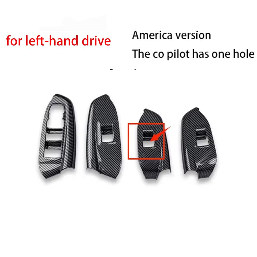 For Chevrolet Trailblazer -2025 Auto Interior Accessories Window Control Button Trim Panel Door Handle Decorative Strip ABS