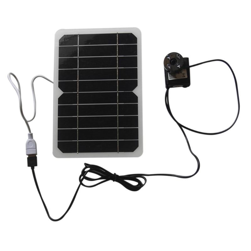 

Solar Powereds Outdoor Water Pump With 6 Nozzles Plugs Easy Installation For Pool Fish Tank Decoration 1