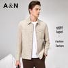 Antonio Men's Faux Suede Lapel Jacket