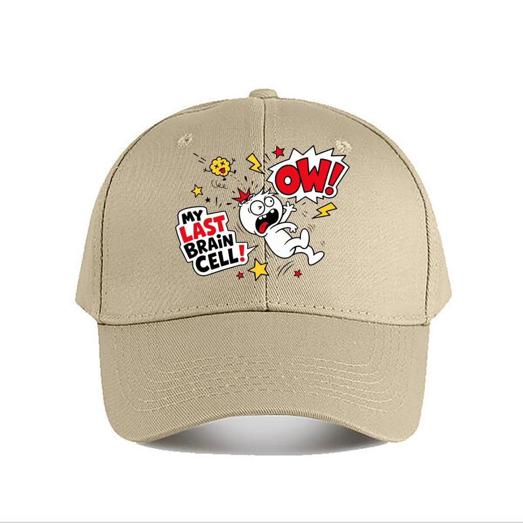 Funny Pain Reaction Doodle Character Baseball Cap Fashion Outdoor Sports Sunhat Unisex Snapback Cap Womens