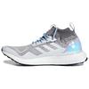 Ultra Boost Mid Light Granite Silver Metallic Sneakers EE3732