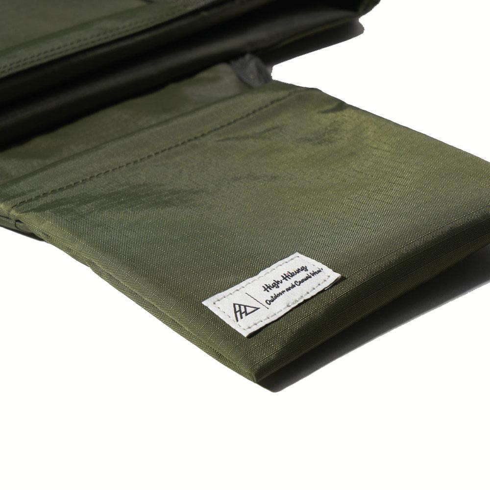 Highhiking Useful Two-Way Ripstop Tote Bag (Olive)