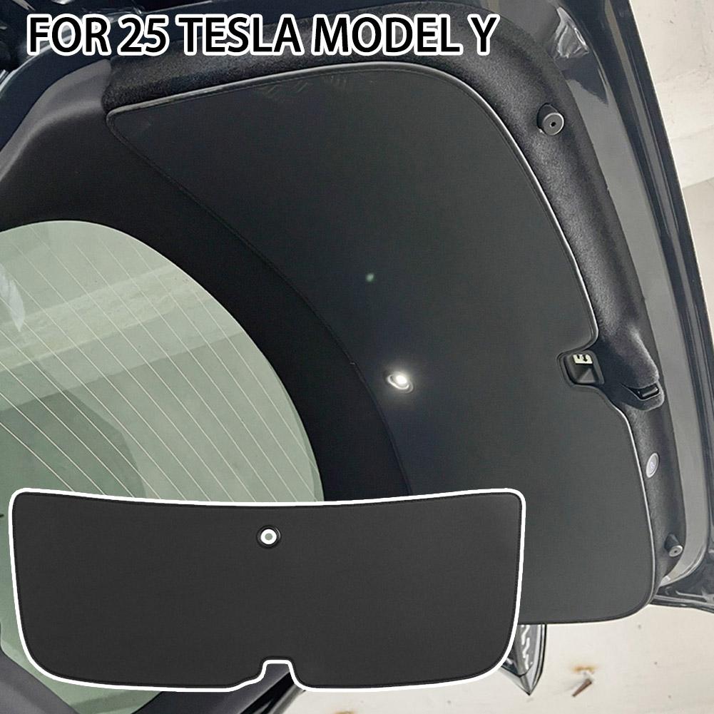 For Tesla Model Y Juniper 2025 Car Trunk Tailgate Protection Pad Trunk TPE Anti-dirty Waterproof Backplate Protective Pad