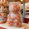 Bear Shape Candy Storage Container Craft Of ABS Plastic With Tight Seal Lid For Kitchen Organization
